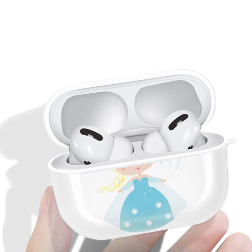 アナと雪の女王 アンナ エルサ Frozen Anna Elsa 【AirPods Pro用】ハードシェル保護ケース 耐衝撃・防指紋・カラビナ付き商品仕様