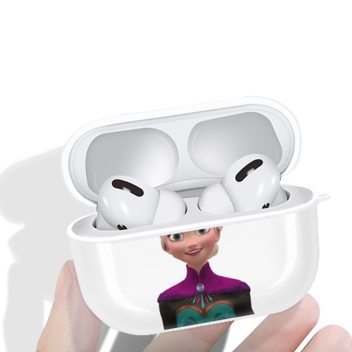 アナと雪の女王 アンナ エルサ Frozen Anna Elsa 【AirPods Pro用】ハードシェル保護ケース 耐衝撃・防指紋・カラビナ付き商品仕様