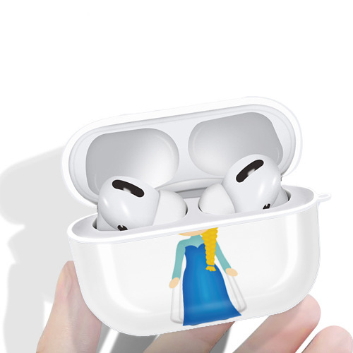 アナと雪の女王 アンナ エルサ Frozen Anna Elsa 【AirPods Pro用】ハードシェル保護ケース 耐衝撃・防指紋・カラビナ付き商品仕様
