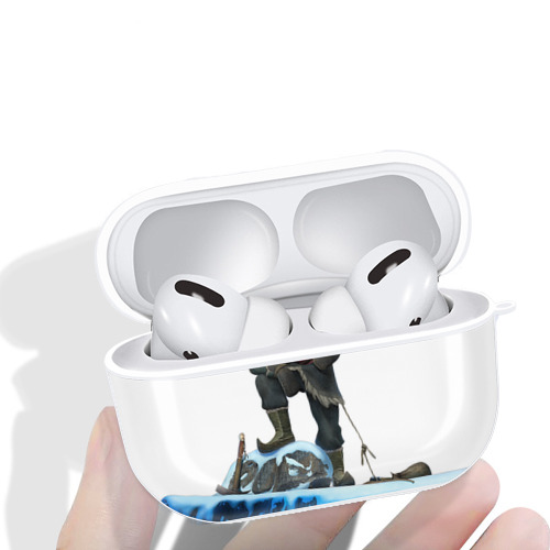 アナと雪の女王 アンナ エルサ Frozen Anna Elsa 【AirPods Pro用】ハードシェル保護ケース 耐衝撃・防指紋・カラビナ付き商品仕様