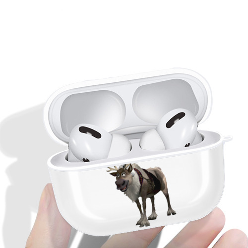 アナと雪の女王 アンナ エルサ Frozen Anna Elsa 【AirPods Pro用】ハードシェル保護ケース 耐衝撃・防指紋・カラビナ付き商品仕様