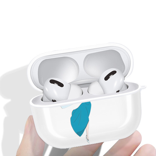 アナと雪の女王 アンナ エルサ Frozen Anna Elsa 【AirPods Pro用】ハードシェル保護ケース 耐衝撃・防指紋・カラビナ付き商品仕様