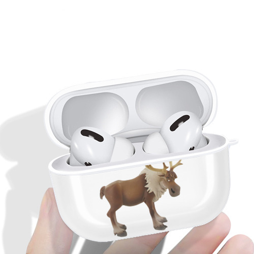 アナと雪の女王 アンナ エルサ Frozen Anna Elsa 【AirPods Pro用】ハードシェル保護ケース 耐衝撃・防指紋・カラビナ付き商品仕様