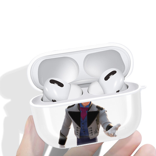 アナと雪の女王 アンナ エルサ Frozen Anna Elsa 【AirPods Pro用】ハードシェル保護ケース 耐衝撃・防指紋・カラビナ付き商品仕様