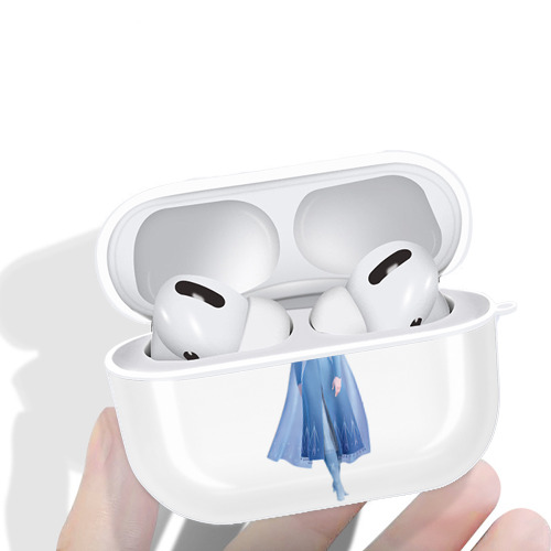 アナと雪の女王 アンナ エルサ Frozen Anna Elsa 【AirPods Pro用】ハードシェル保護ケース 耐衝撃・防指紋・カラビナ付き商品仕様