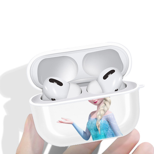 アナと雪の女王 アンナ エルサ Frozen Anna Elsa 【AirPods Pro用】ハードシェル保護ケース 耐衝撃・防指紋・カラビナ付き商品仕様