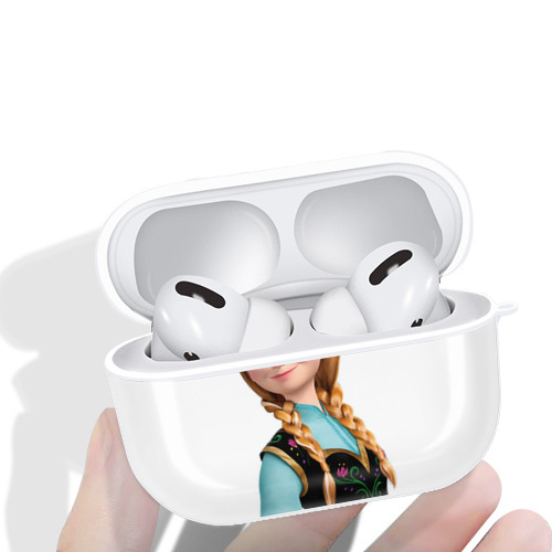 アナと雪の女王 アンナ エルサ Frozen Anna Elsa 【AirPods Pro用】ハードシェル保護ケース 耐衝撃・防指紋・カラビナ付き商品仕様