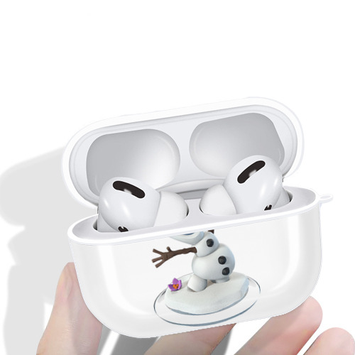 アナと雪の女王 アンナ エルサ Frozen Anna Elsa 【AirPods Pro用】ハードシェル保護ケース 耐衝撃・防指紋・カラビナ付き商品仕様