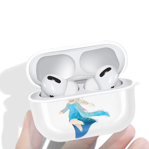 アナと雪の女王 アンナ エルサ Frozen Anna Elsa 【AirPods Pro用】ハードシェル保護ケース 耐衝撃・防指紋・カラビナ付き商品仕様