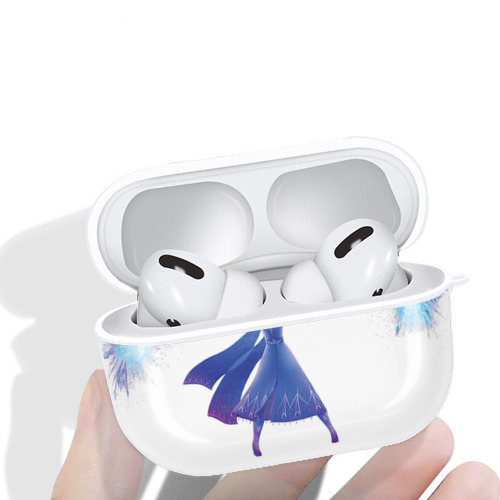 アナと雪の女王 アンナ エルサ Frozen Anna Elsa 【AirPods Pro用】ハードシェル保護ケース 耐衝撃・防指紋・カラビナ付き商品仕様