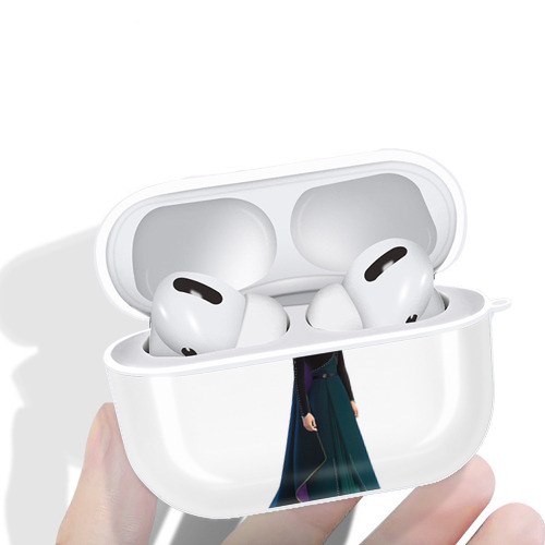 アナと雪の女王 アンナ エルサ Frozen Anna Elsa 【AirPods Pro用】ハードシェル保護ケース 耐衝撃・防指紋・カラビナ付き商品仕様
