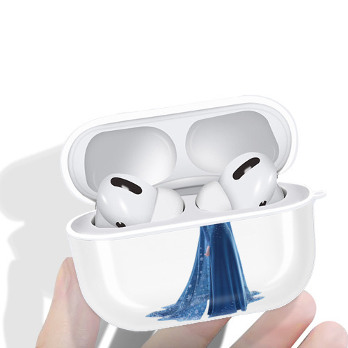アナと雪の女王 アンナ エルサ Frozen Anna Elsa 【AirPods Pro用】ハードシェル保護ケース 耐衝撃・防指紋・カラビナ付き商品仕様