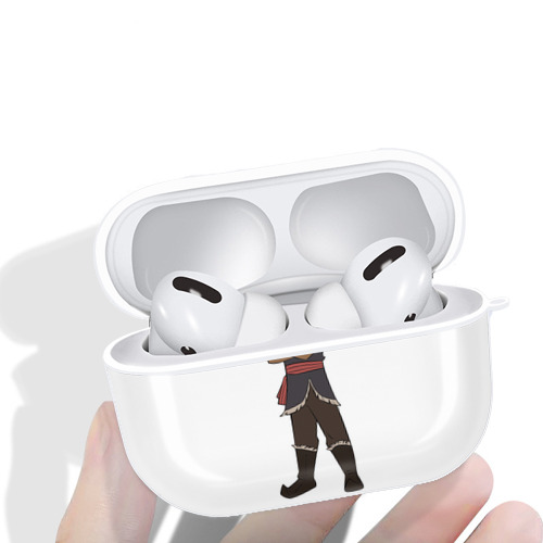 アナと雪の女王 アンナ エルサ Frozen Anna Elsa 【AirPods Pro用】ハードシェル保護ケース 耐衝撃・防指紋・カラビナ付き商品仕様