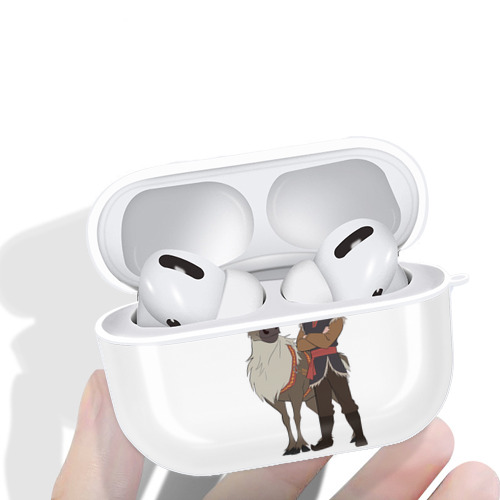 アナと雪の女王 アンナ エルサ Frozen Anna Elsa 【AirPods Pro用】ハードシェル保護ケース 耐衝撃・防指紋・カラビナ付き商品仕様
