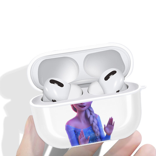 アナと雪の女王 アンナ エルサ Frozen Anna Elsa 【AirPods Pro用】ハードシェル保護ケース 耐衝撃・防指紋・カラビナ付き商品仕様