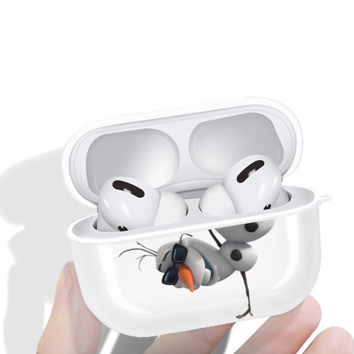 アナと雪の女王 アンナ エルサ Frozen Anna Elsa 【AirPods Pro用】ハードシェル保護ケース 耐衝撃・防指紋・カラビナ付き商品仕様