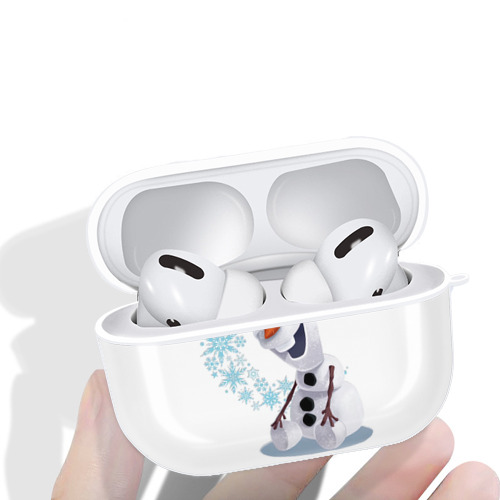 アナと雪の女王 アンナ エルサ Frozen Anna Elsa 【AirPods Pro用】ハードシェル保護ケース 耐衝撃・防指紋・カラビナ付き商品仕様