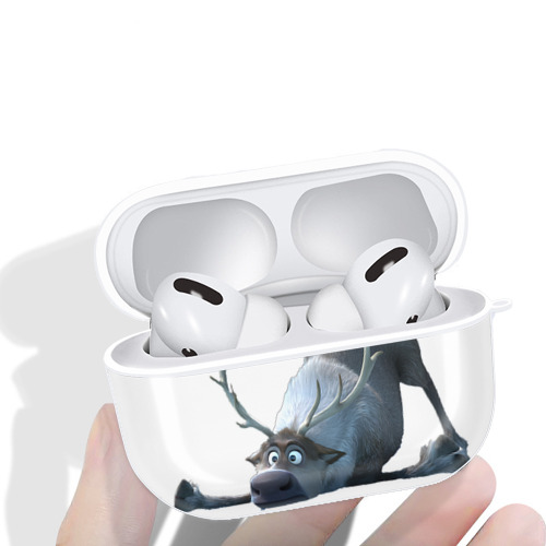 アナと雪の女王 アンナ エルサ Frozen Anna Elsa 【AirPods Pro用】ハードシェル保護ケース 耐衝撃・防指紋・カラビナ付き商品仕様