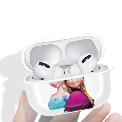 アナと雪の女王 アンナ エルサ Frozen Anna Elsa 【AirPods Pro用】ハードシェル保護ケース 耐衝撃・防指紋・カラビナ付き商品仕様