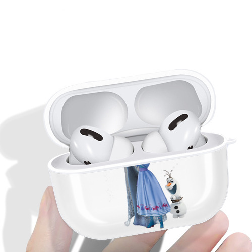 アナと雪の女王 アンナ エルサ Frozen Anna Elsa 【AirPods Pro用】ハードシェル保護ケース 耐衝撃・防指紋・カラビナ付き商品仕様