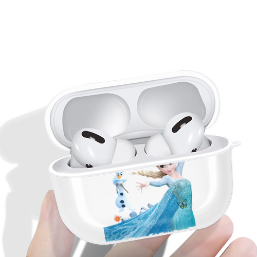 アナと雪の女王 アンナ エルサ Frozen Anna Elsa 【AirPods Pro用】ハードシェル保護ケース 耐衝撃・防指紋・カラビナ付き商品仕様