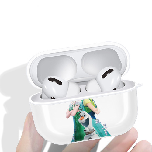 アナと雪の女王 アンナ エルサ Frozen Anna Elsa 【AirPods Pro用】ハードシェル保護ケース 耐衝撃・防指紋・カラビナ付き商品仕様