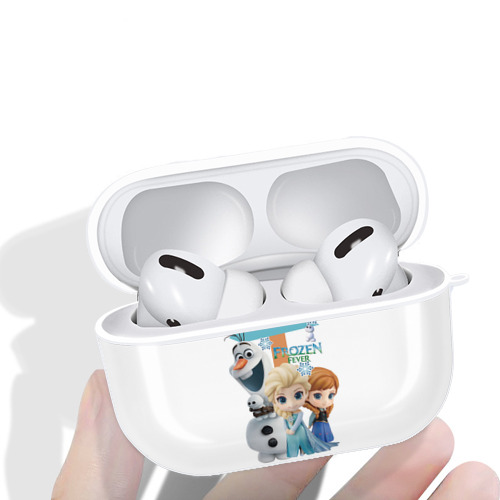 アナと雪の女王 アンナ エルサ Frozen Anna Elsa 【AirPods Pro用】ハードシェル保護ケース 耐衝撃・防指紋・カラビナ付き商品仕様