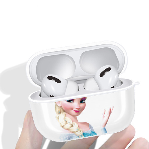 アナと雪の女王 アンナ エルサ Frozen Anna Elsa 【AirPods Pro用】ハードシェル保護ケース 耐衝撃・防指紋・カラビナ付き商品仕様