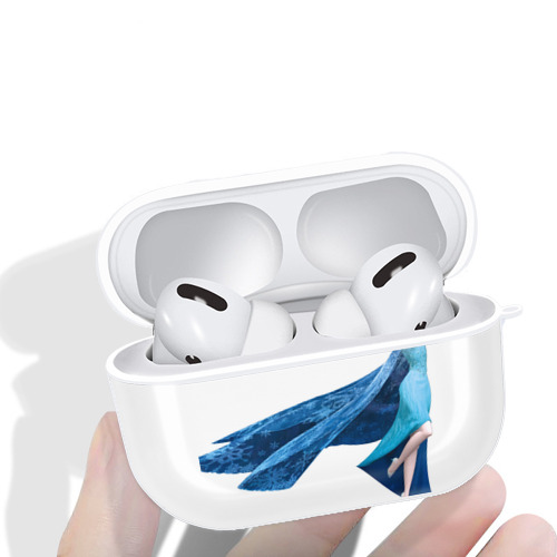 アナと雪の女王 アンナ エルサ Frozen Anna Elsa 【AirPods Pro用】ハードシェル保護ケース 耐衝撃・防指紋・カラビナ付き商品仕様