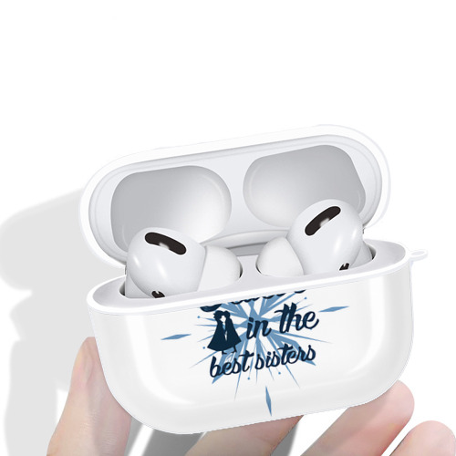 アナと雪の女王 アンナ エルサ Frozen Anna Elsa 【AirPods Pro用】ハードシェル保護ケース 耐衝撃・防指紋・カラビナ付き商品仕様