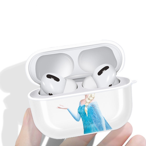 アナと雪の女王 アンナ エルサ Frozen Anna Elsa 【AirPods Pro用】ハードシェル保護ケース 耐衝撃・防指紋・カラビナ付き商品仕様
