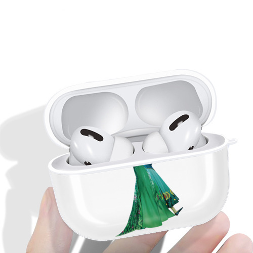 アナと雪の女王 アンナ エルサ Frozen Anna Elsa 【AirPods Pro用】ハードシェル保護ケース 耐衝撃・防指紋・カラビナ付き商品仕様