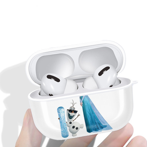 アナと雪の女王 アンナ エルサ Frozen Anna Elsa 【AirPods Pro用】ハードシェル保護ケース 耐衝撃・防指紋・カラビナ付き商品仕様