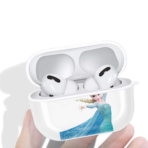 アナと雪の女王 アンナ エルサ Frozen Anna Elsa 【AirPods Pro用】ハードシェル保護ケース 耐衝撃・防指紋・カラビナ付き商品仕様