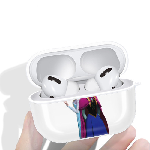 アナと雪の女王 アンナ エルサ Frozen Anna Elsa 【AirPods Pro用】ハードシェル保護ケース 耐衝撃・防指紋・カラビナ付き商品仕様