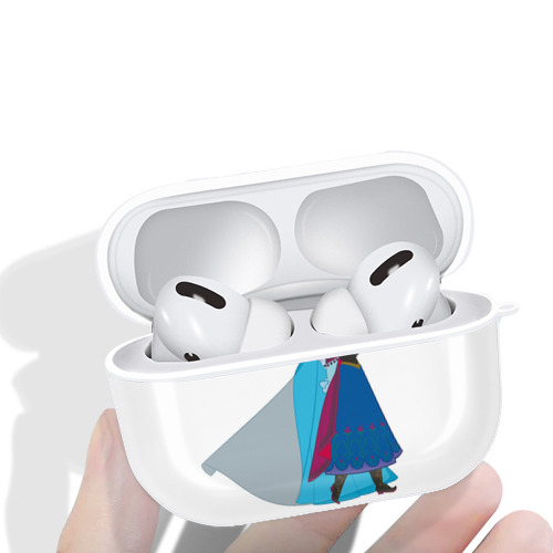 アナと雪の女王 アンナ エルサ Frozen Anna Elsa 【AirPods Pro用】ハードシェル保護ケース 耐衝撃・防指紋・カラビナ付き商品仕様