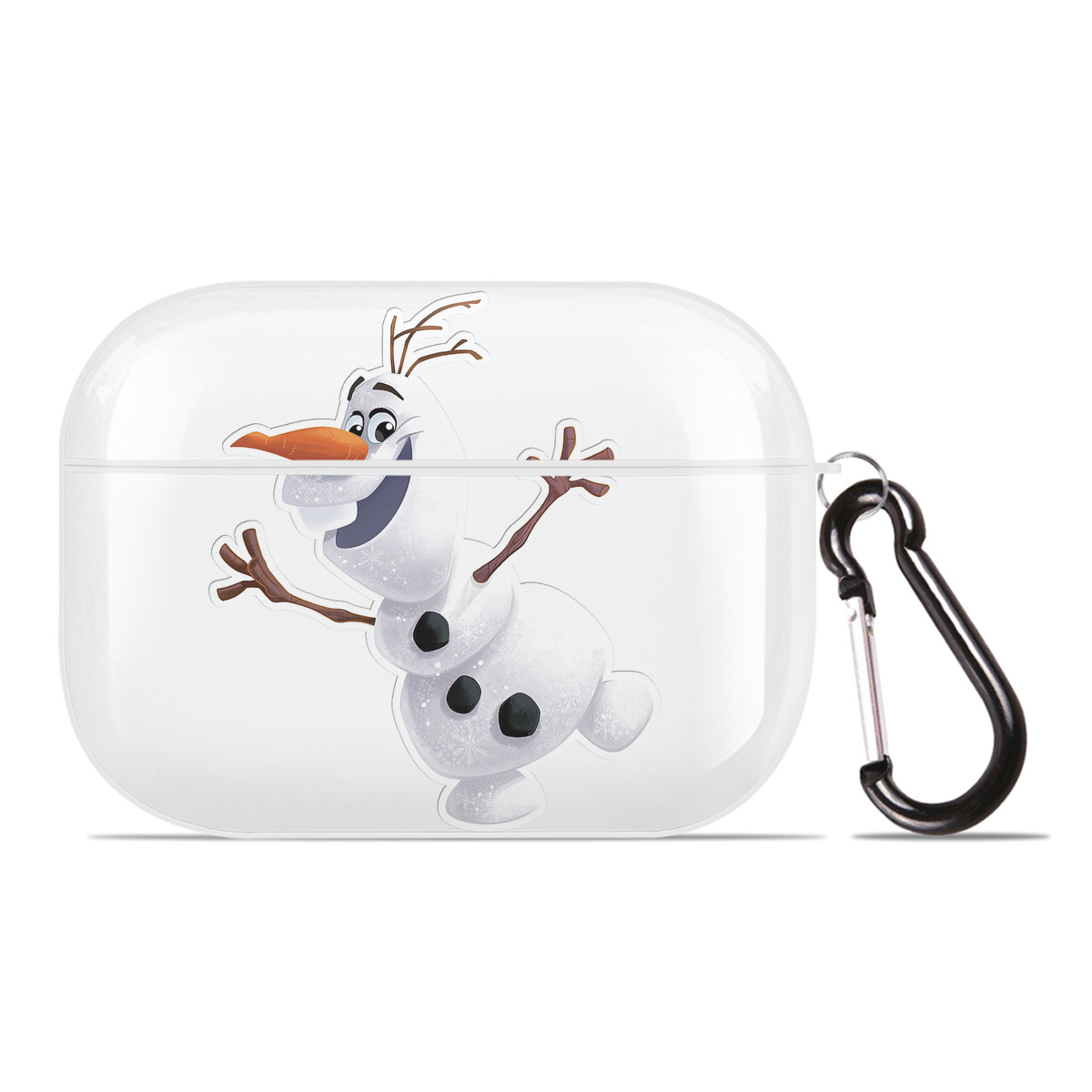 （画像用） アナと雪の女王 アンナ エルサ Frozen Anna Elsa 【AirPods Pro用】ハードシェル保護ケース 耐衝撃・防指紋・カラビナ付き商品仕様
