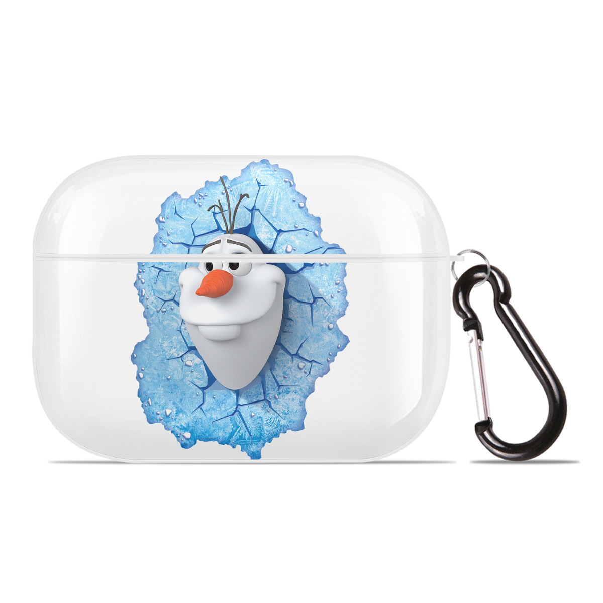 （画像用） アナと雪の女王 アンナ エルサ Frozen Anna Elsa 【AirPods Pro用】ハードシェル保護ケース 耐衝撃・防指紋・カラビナ付き商品仕様