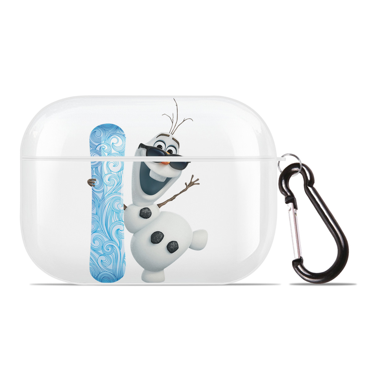 （画像用） アナと雪の女王 アンナ エルサ Frozen Anna Elsa 【AirPods Pro用】ハードシェル保護ケース 耐衝撃・防指紋・カラビナ付き商品仕様