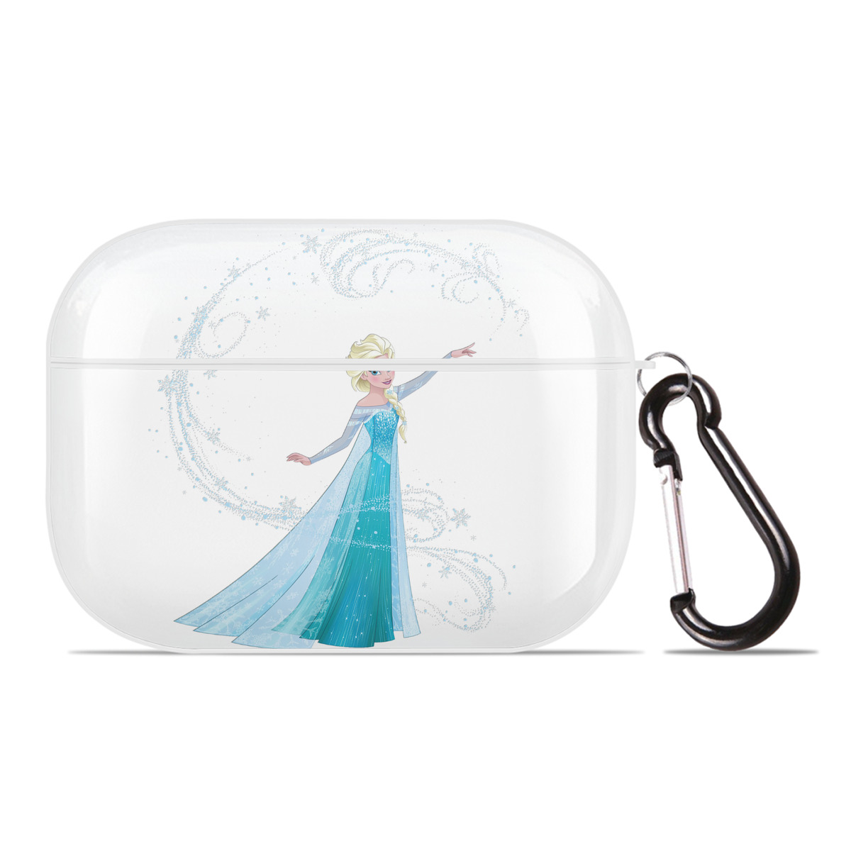 （画像用） アナと雪の女王 アンナ エルサ Frozen Anna Elsa 【AirPods Pro用】ハードシェル保護ケース 耐衝撃・防指紋・カラビナ付き商品仕様