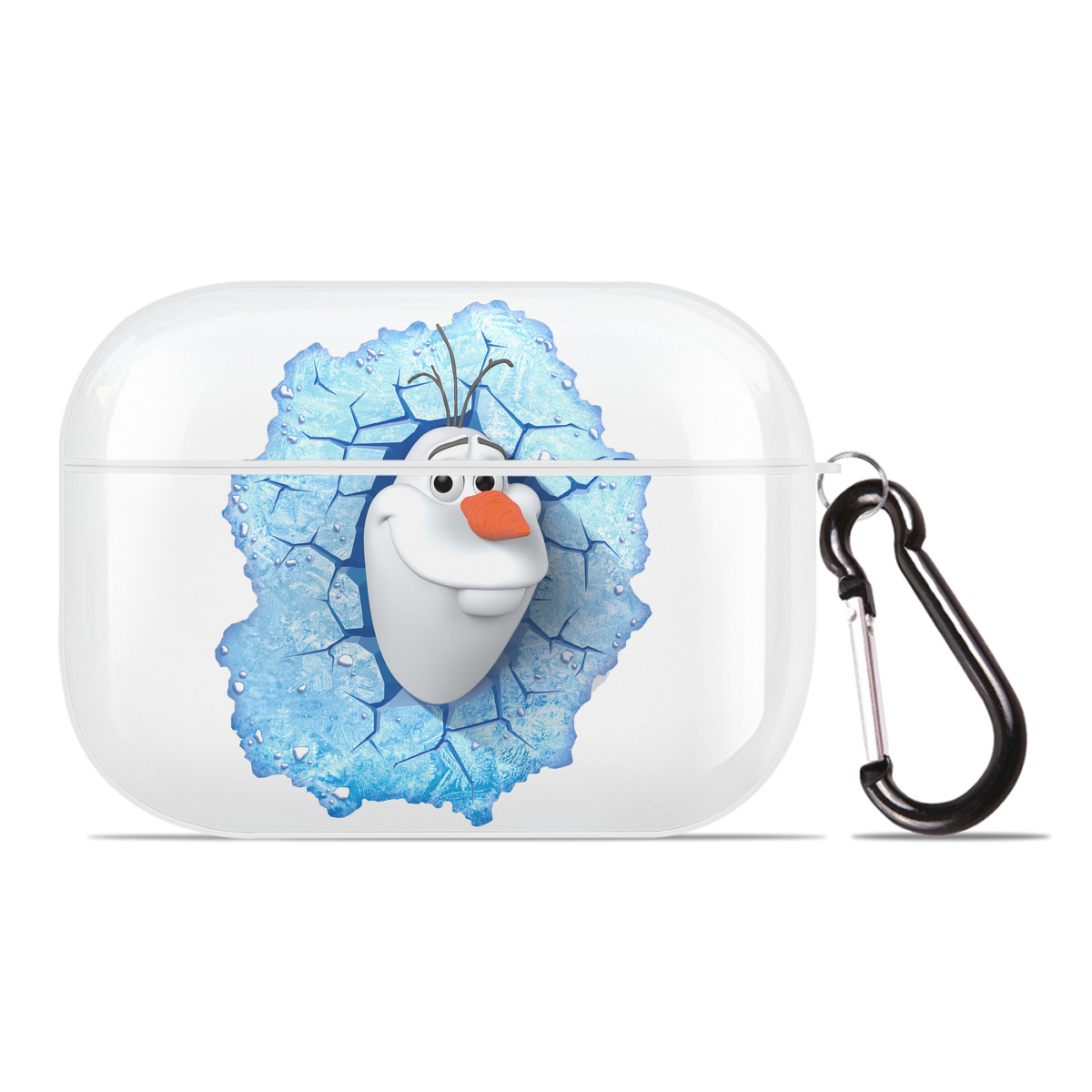 （画像用） アナと雪の女王 アンナ エルサ Frozen Anna Elsa 【AirPods Pro用】ハードシェル保護ケース 耐衝撃・防指紋・カラビナ付き商品仕様
