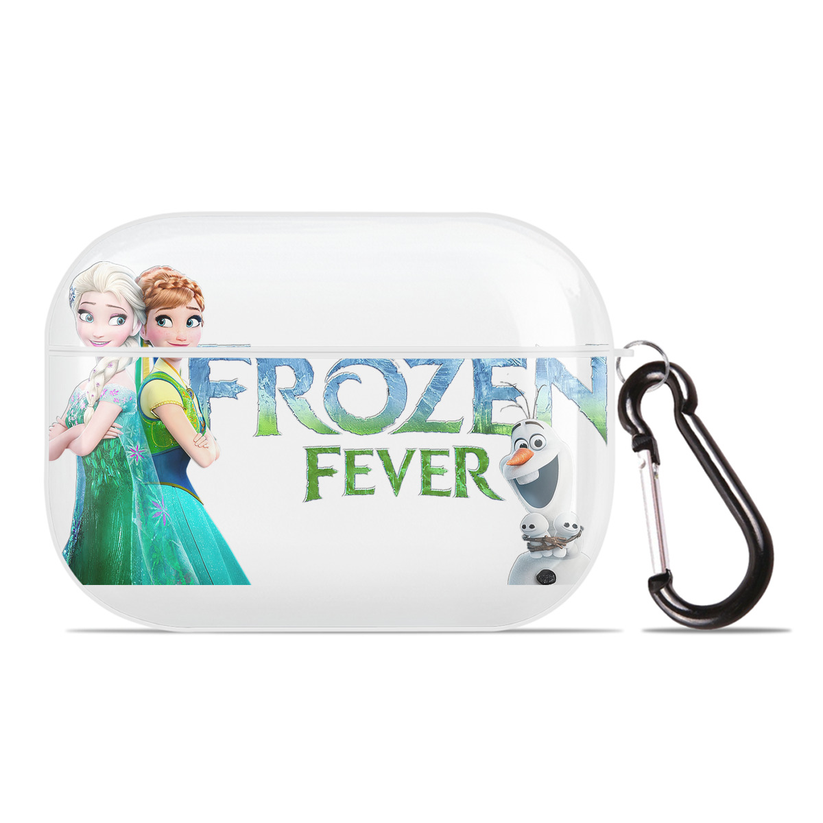 （画像用） アナと雪の女王 アンナ エルサ Frozen Anna Elsa 【AirPods Pro用】ハードシェル保護ケース 耐衝撃・防指紋・カラビナ付き商品仕様
