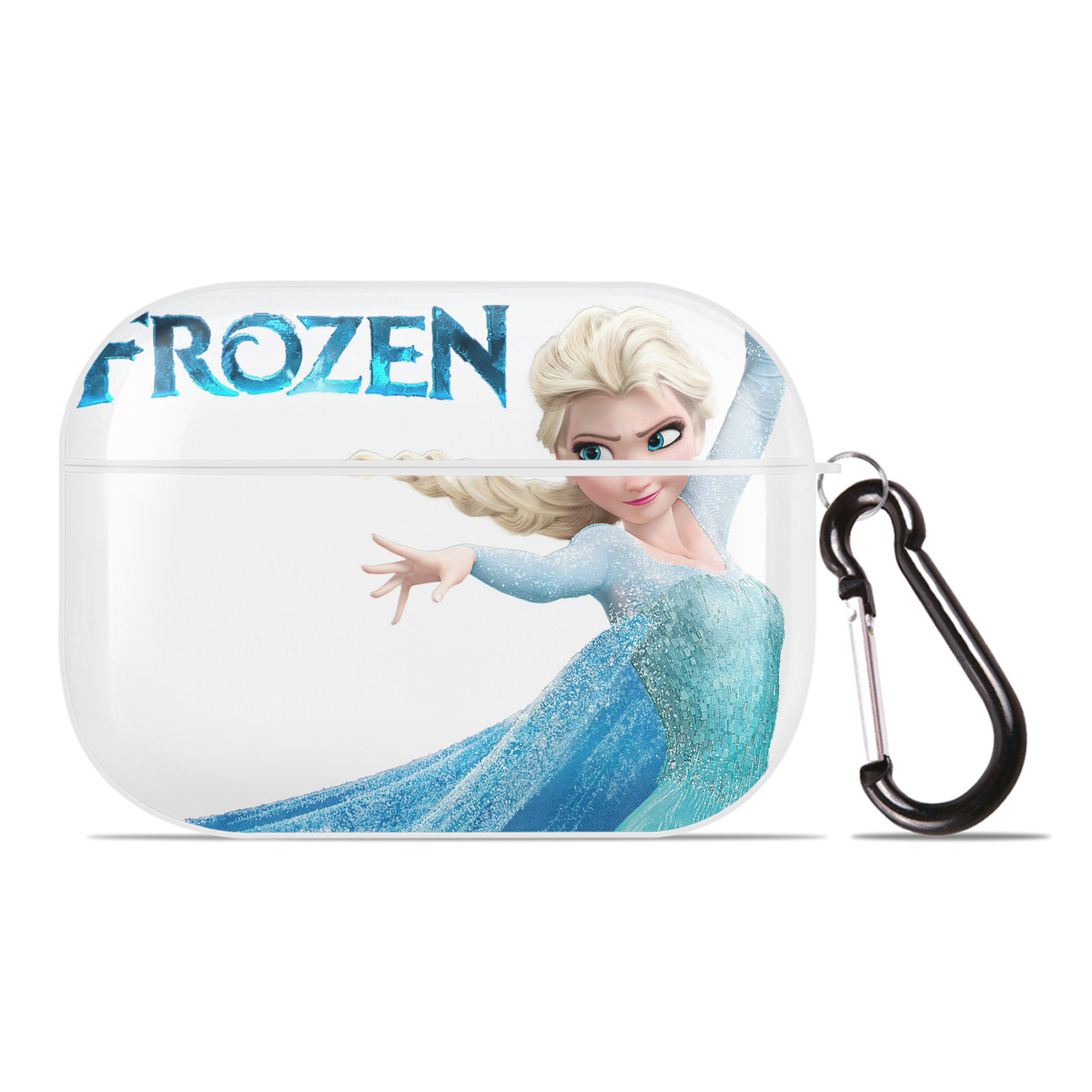 （画像用） アナと雪の女王 アンナ エルサ Frozen Anna Elsa 【AirPods Pro用】ハードシェル保護ケース 耐衝撃・防指紋・カラビナ付き商品仕様