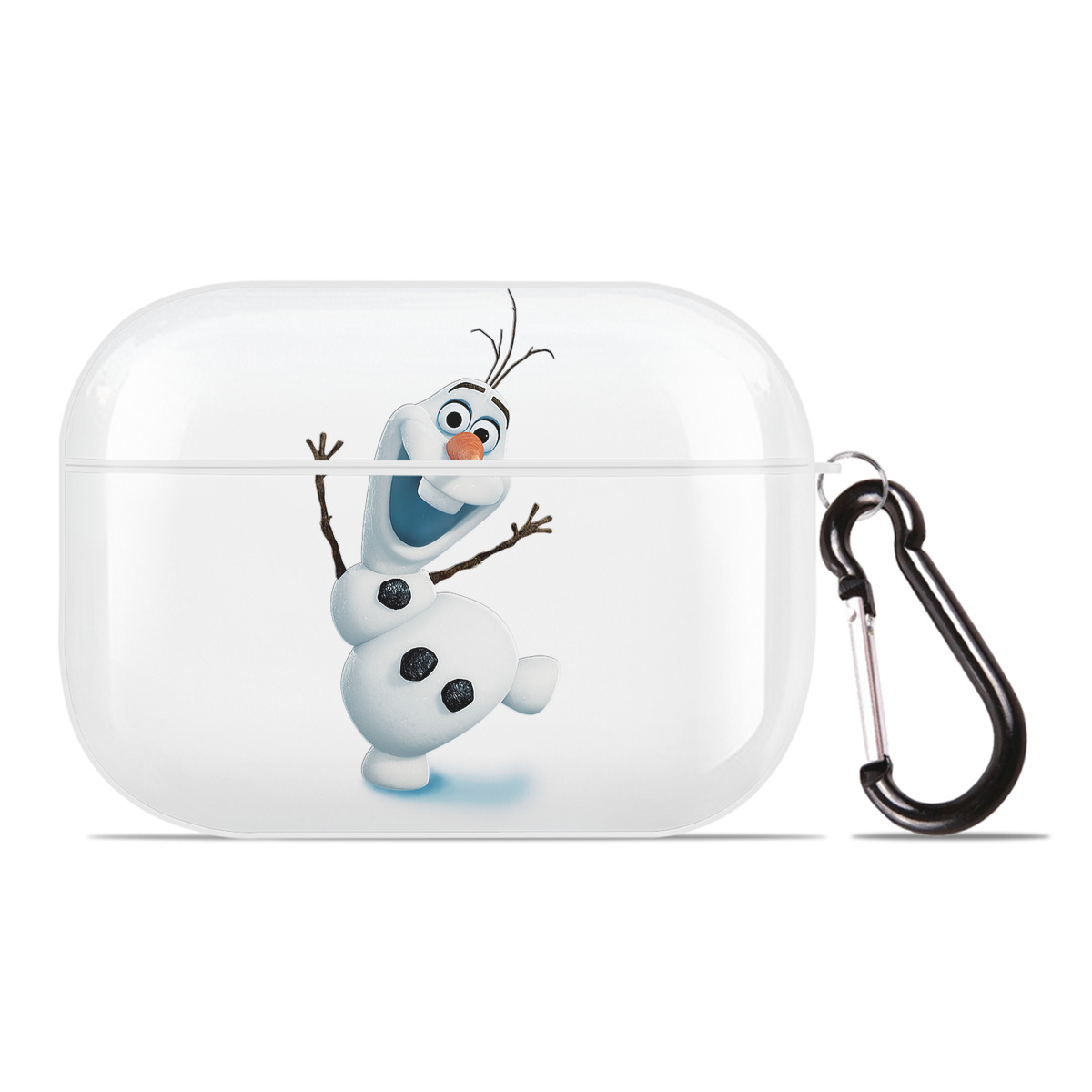 （画像用） アナと雪の女王 アンナ エルサ Frozen Anna Elsa 【AirPods Pro用】ハードシェル保護ケース 耐衝撃・防指紋・カラビナ付き商品仕様