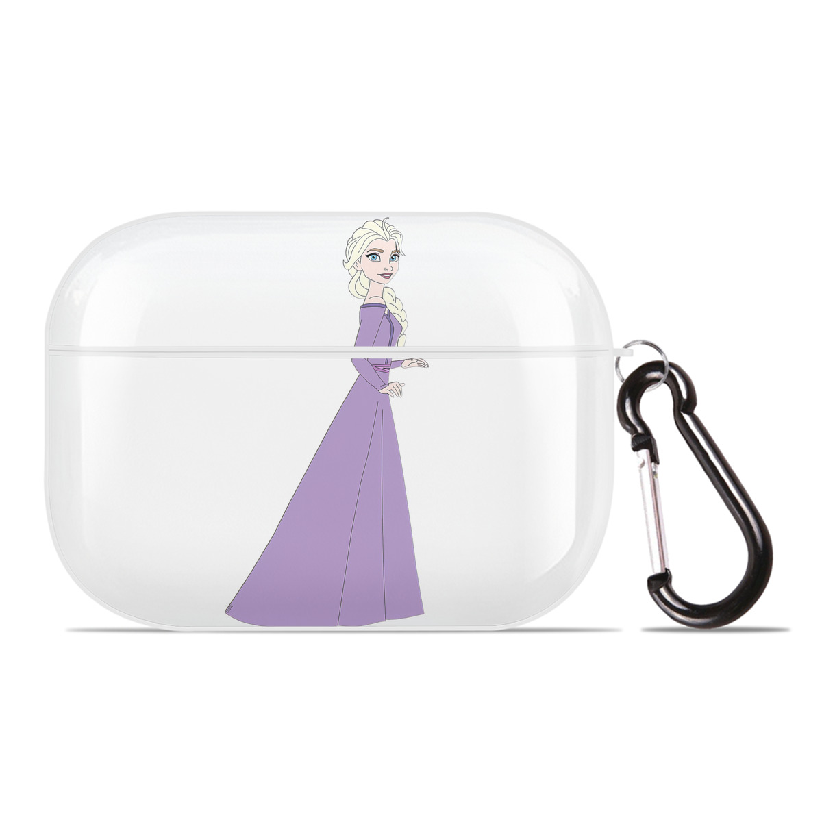 （画像用） アナと雪の女王 アンナ エルサ Frozen Anna Elsa 【AirPods Pro用】ハードシェル保護ケース 耐衝撃・防指紋・カラビナ付き商品仕様