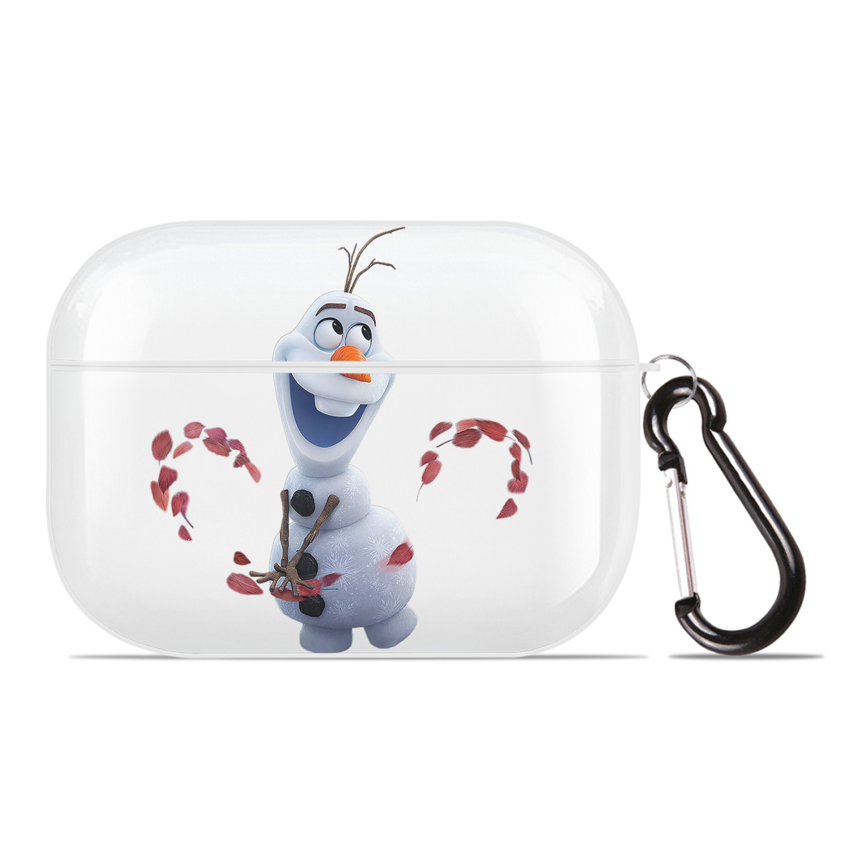 （画像用） アナと雪の女王 アンナ エルサ Frozen Anna Elsa 【AirPods Pro用】ハードシェル保護ケース 耐衝撃・防指紋・カラビナ付き商品仕様