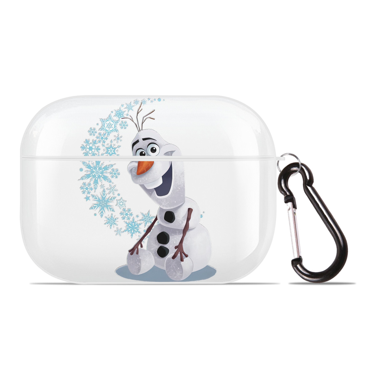 （画像用） アナと雪の女王 アンナ エルサ Frozen Anna Elsa 【AirPods Pro用】ハードシェル保護ケース 耐衝撃・防指紋・カラビナ付き商品仕様