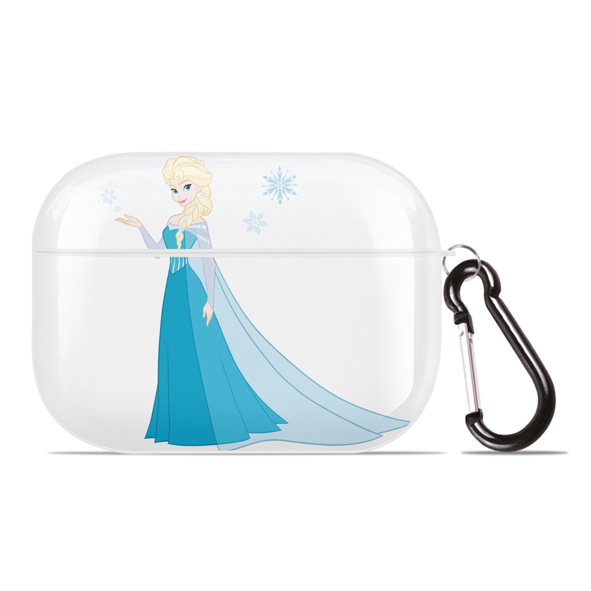 （画像用） アナと雪の女王 アンナ エルサ Frozen Anna Elsa 【AirPods Pro用】ハードシェル保護ケース 耐衝撃・防指紋・カラビナ付き商品仕様