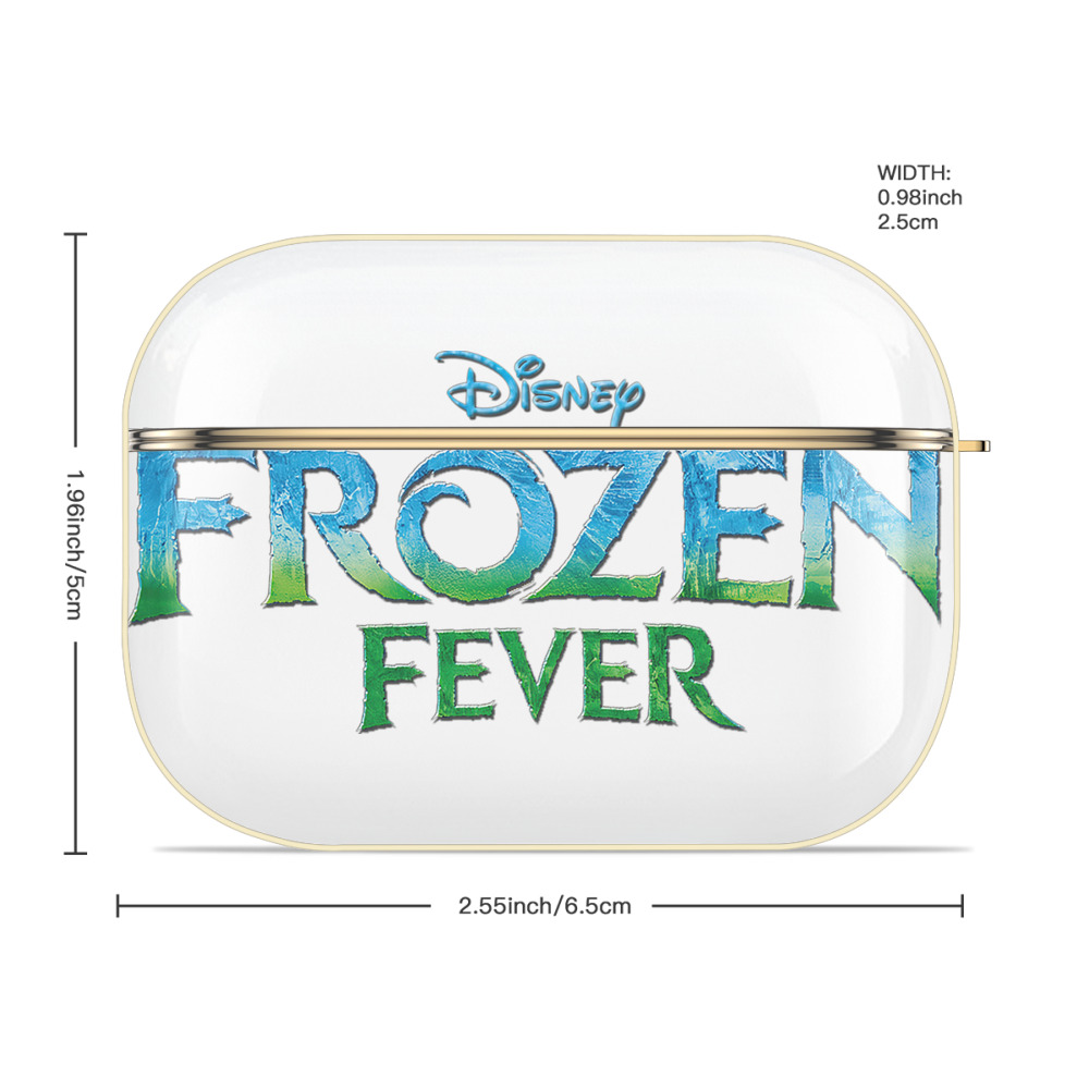 アナと雪の女王 アンナ エルサ Frozen Anna Elsa 【AirPods Pro用】ハードシェル保護ケース｜耐衝撃・防指紋・カラビナ付き商品仕様