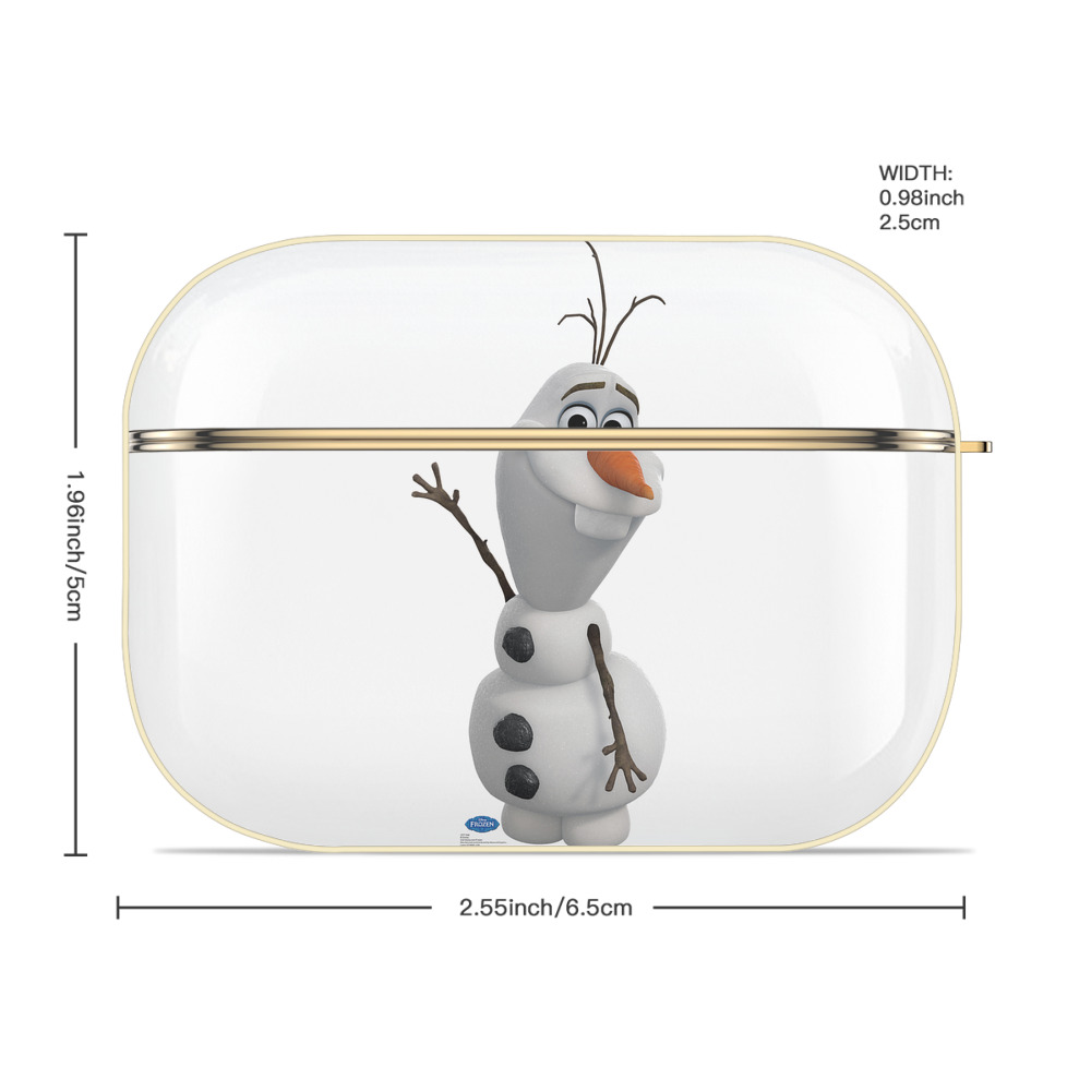 アナと雪の女王 アンナ エルサ Frozen Anna Elsa 【AirPods Pro用】ハードシェル保護ケース｜耐衝撃・防指紋・カラビナ付き商品仕様